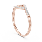 Ladies Ring 12#10049@L - Rose Gold - Image