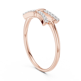 Ladies Ring 12#10050@L - Rose Gold - Image