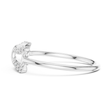 Ladies Ring 12#10050@L - White Gold - Image