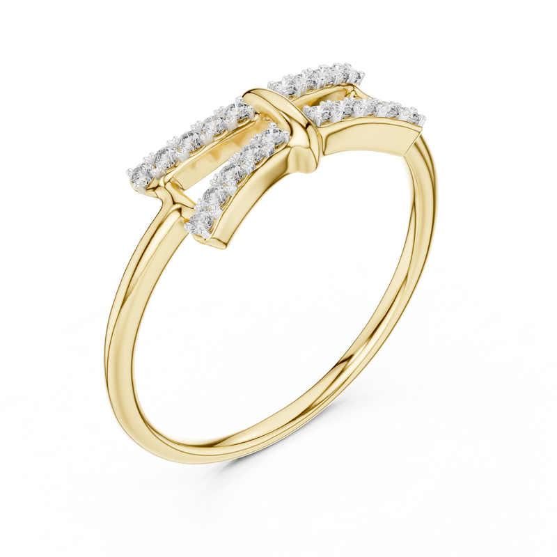 Ladies Ring 12#10050@L - Yellow Gold - Image