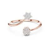 Ladies Ring 12#10051@L@7 - Rose Gold - Image