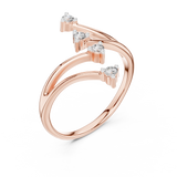 Ladies Ring 12#10052@L - Rose Gold - Image