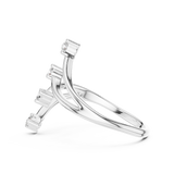 Ladies Ring 12#10052@L - White Gold - Image
