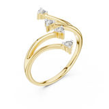 Ladies Ring 12#10052@L - Yellow Gold - Image