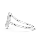 Ladies Ring 12#10053@L@7 - White Gold - Image