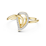 Ladies Ring 12#10053@L@7 - Yellow Gold - Image