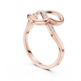 Ladies Ring 12#10054@L - Rose Gold - Image
