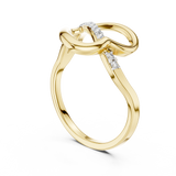 Ladies Ring 12#10054@L - Yellow Gold - Image