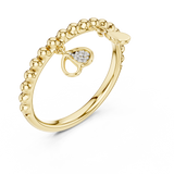 Ladies Ring 12#10055@L - Yellow Gold - Image