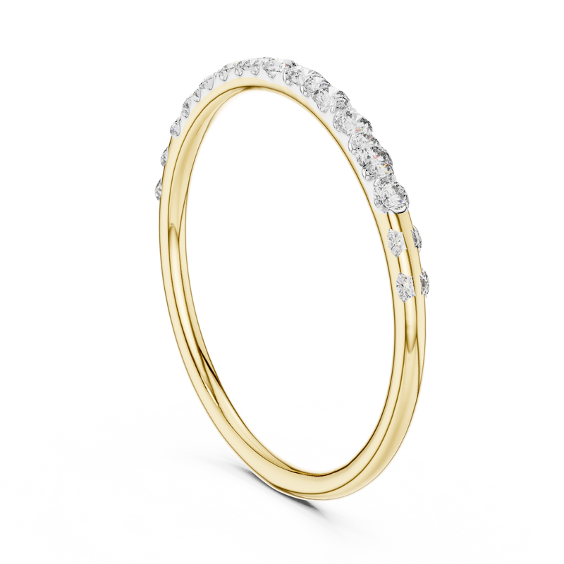 Ladies Ring 12#10057@L - Yellow Gold - Image