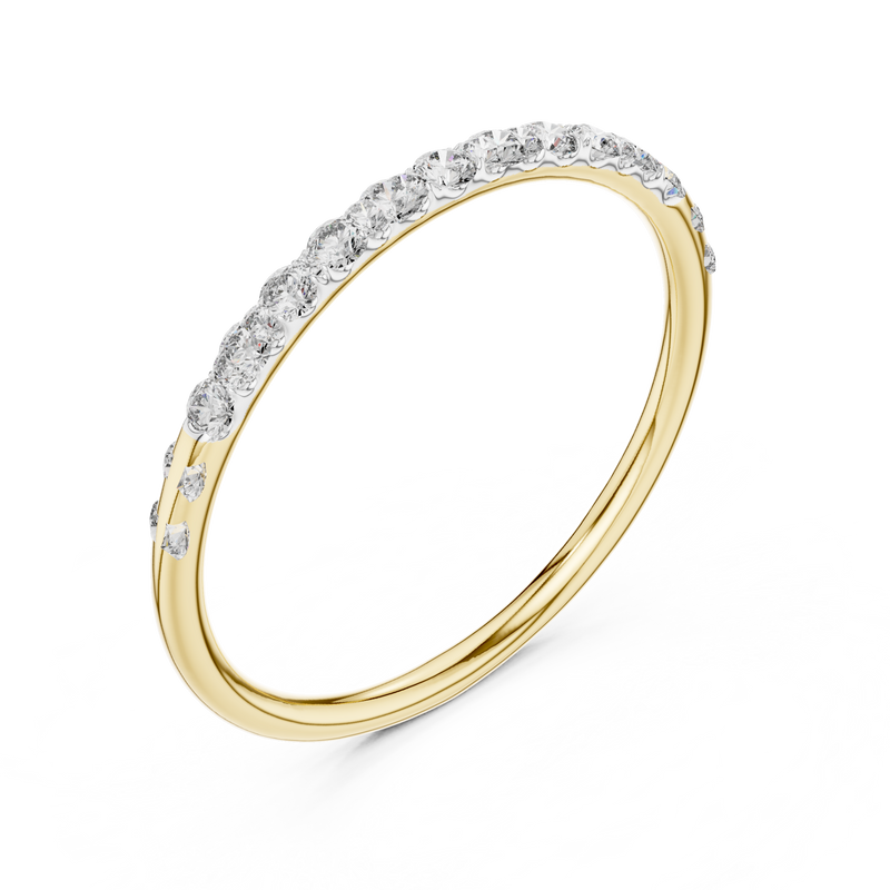 Ladies Ring 12#10057@L - Yellow Gold - Image