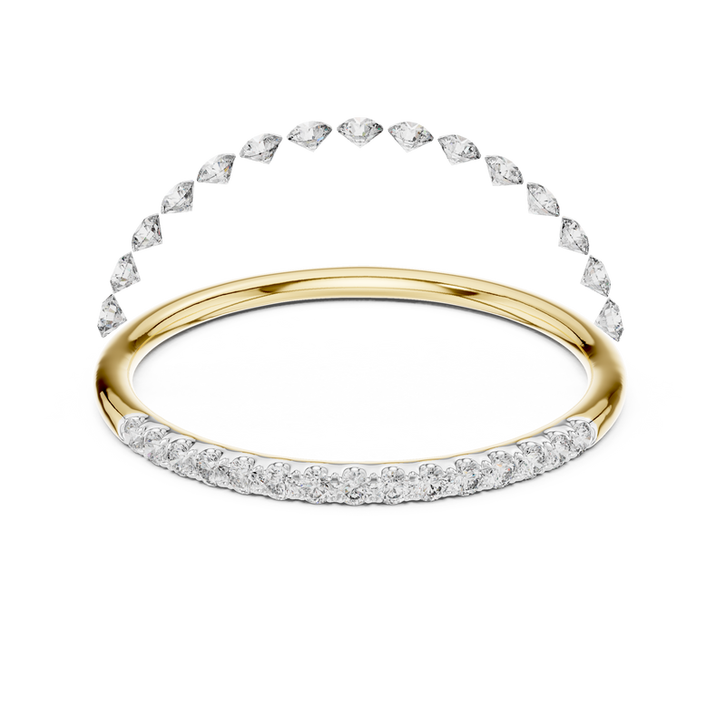Ladies Ring 12#10057@L - Yellow Gold - Image