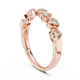 Ladies Ring 12#10058@L - Rose Gold - Image