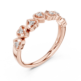 Ladies Ring 12#10058@L - Rose Gold - Image