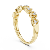 Ladies Ring 12#10058@L - Yellow Gold - Image