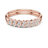 Ladies Ring 12#10059@L - Rose Gold - Image