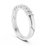 Ladies Ring 12#10059@L - White Gold - Image