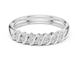 Ladies Ring 12#10059@L - White Gold - Image