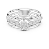 Ladies Ring 12#10060@L@7 - White Gold - Image