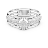 Ladies Ring 12#10060@L@7 - White Gold - Image