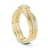 Ladies Ring 12#10060@L@7 - Yellow Gold - Image