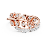 Ladies Ring 12#10061@L - Rose Gold - Image