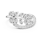 Ladies Ring 12#10061@L - White Gold - Image
