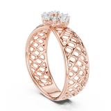 Ladies Ring 12#10062@L - Rose Gold - Image
