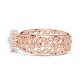 Ladies Ring 12#10062@L - Rose Gold - Image