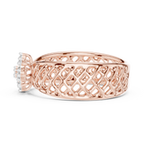 Ladies Ring 12#10062@L - Rose Gold - Image