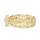 Ladies Ring 12#10062@L - Yellow Gold - Image