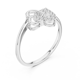 Ladies Ring 12#10064@L - White Gold - Image