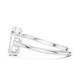Ladies Ring 12#10064@L - White Gold - Image