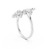 Ladies Ring 12#10066@L@7 - White Gold - Image
