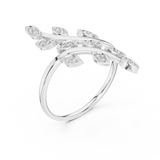 Ladies Ring 12#10066@L@7 - White Gold - Image