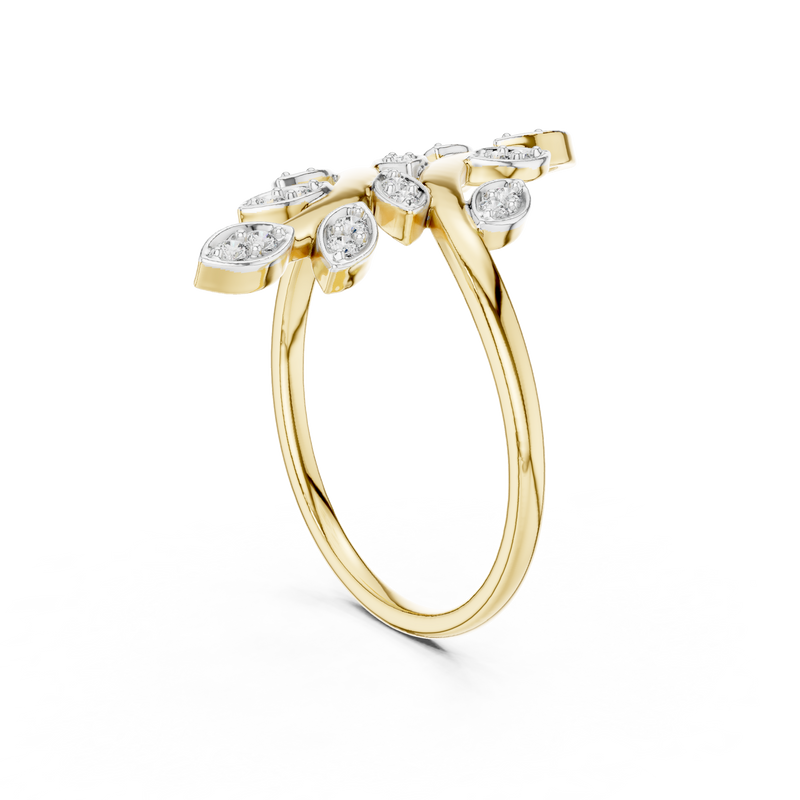Ladies Ring 12#10066@L@7 - Yellow Gold - Image