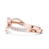 Ladies Ring 12#10067@L@7 - Rose Gold - Image