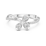 Ladies Ring 12#10067@L@7 - White Gold - Image