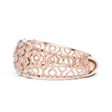 Ladies Ring 12#10068@L - Rose Gold - Image