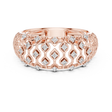 Ladies Ring 12#10068@L - Rose Gold - Image