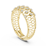 Ladies Ring 12#10068@L - Yellow Gold - Image