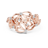 Ladies Ring 12#10070@L - Rose Gold - Image
