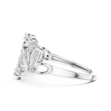 Ladies Ring 12#10070@L - White Gold - Image
