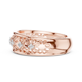 Ladies Ring 12#10071@L@7 - Rose Gold - Image
