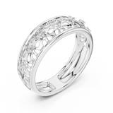 Ladies Ring 12#10071@L@7 - White Gold - Image