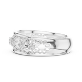 Ladies Ring 12#10071@L@7 - White Gold - Image