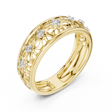 Ladies Ring 12#10071@L@7 - Yellow Gold - Image