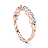Ladies Ring 12#10072@L - Rose Gold - Image