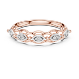 Ladies Ring 12#10072@L - Rose Gold - Image