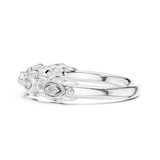 Ladies Ring 12#10072@L - White Gold - Image